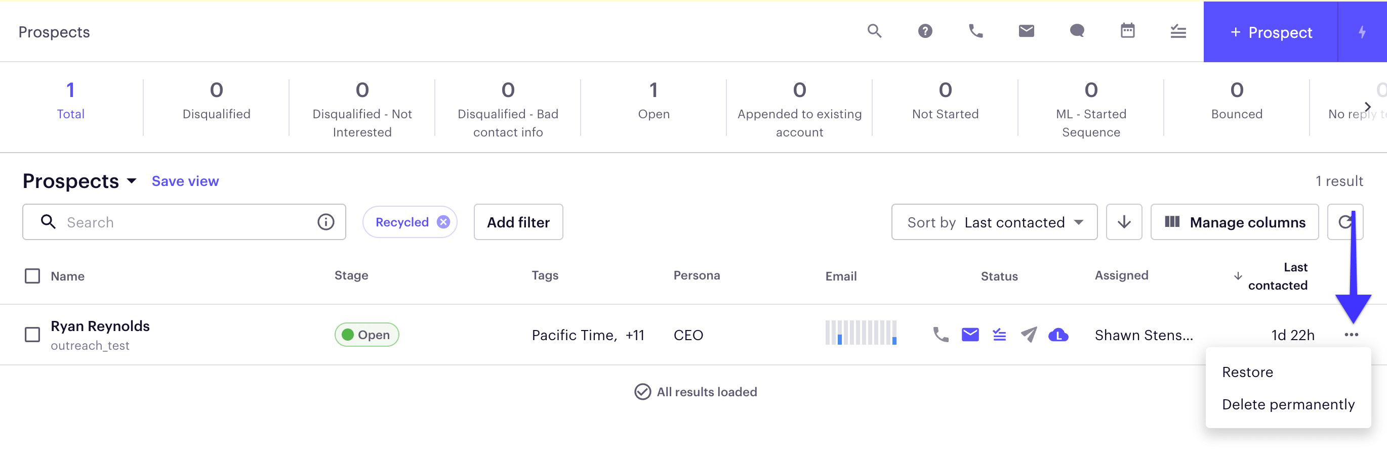 Salesforce Import Error "A prospect with this email address already