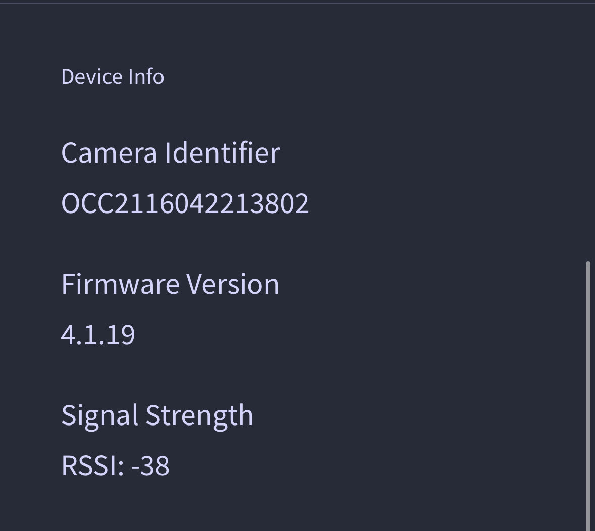 Cam 2 Status Lights – Help Center