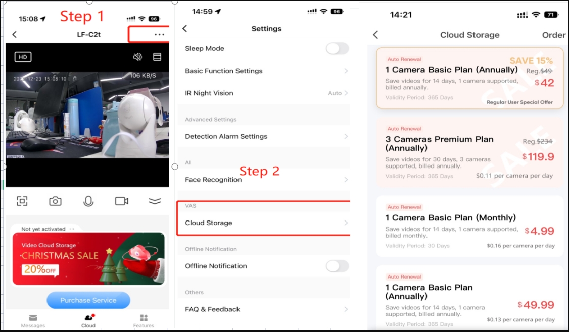 How do I setup Cloud recording?