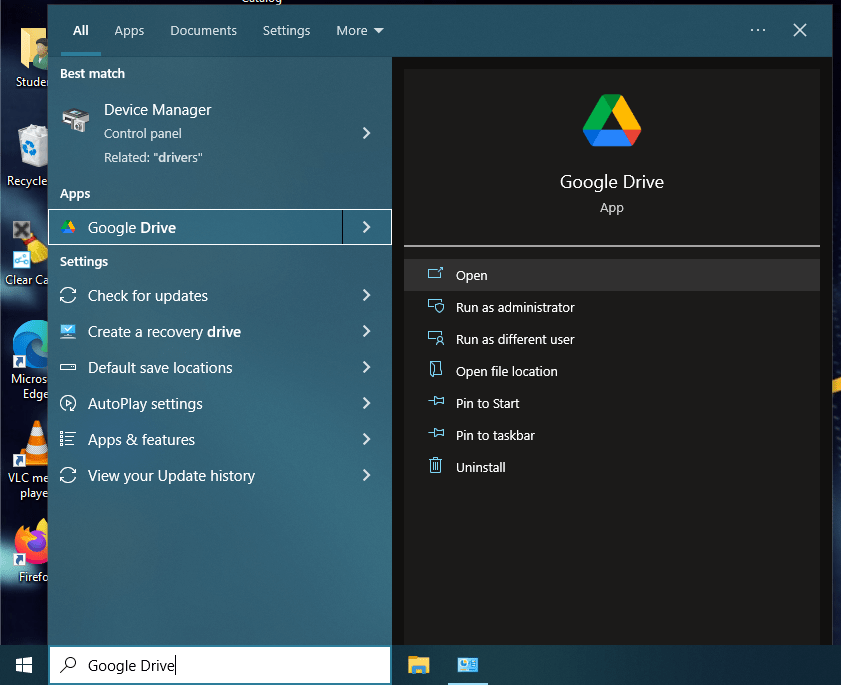 Google Drive for desktop / GDrive Install, Accessing files & Backing