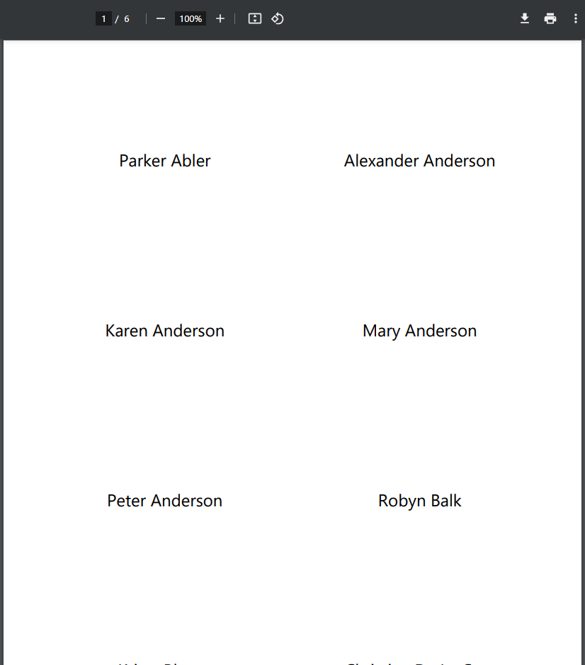 PSFS Religious Ed Reports LabelsList How to get name tags