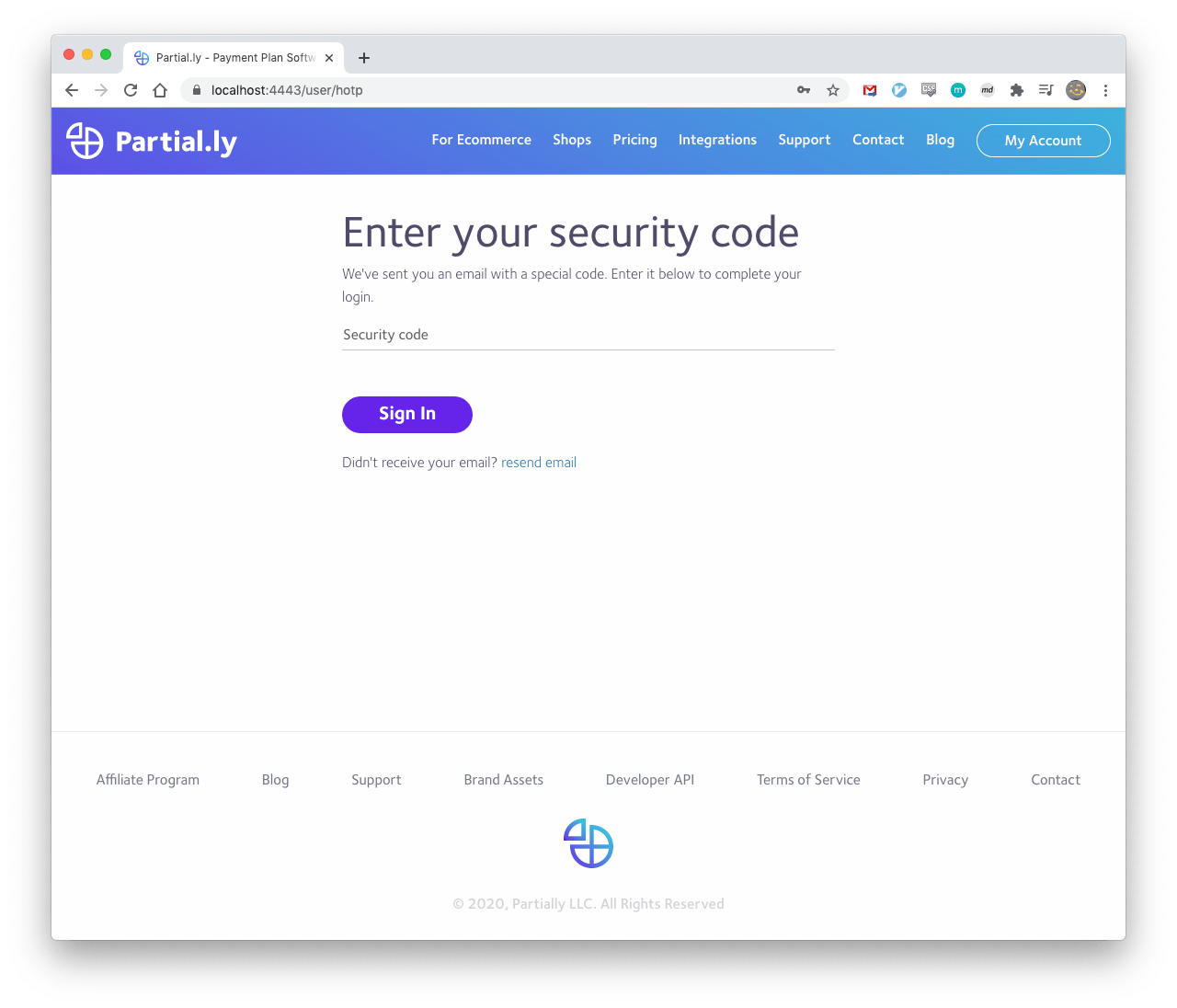 Twofactor authentication (2FA)