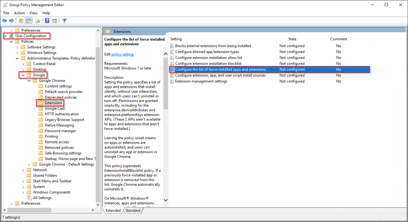 Deploy Browser Extension via GPO Netwrix Password Secure