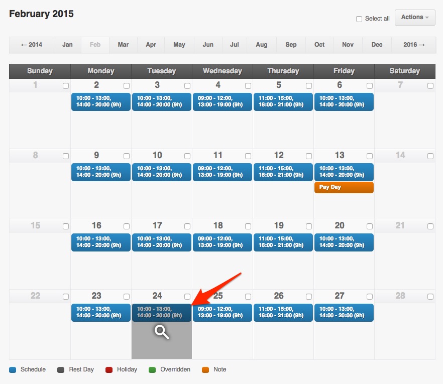 Schedule an Employee’s Paid or Unpaid Day Off PayrollHero Support