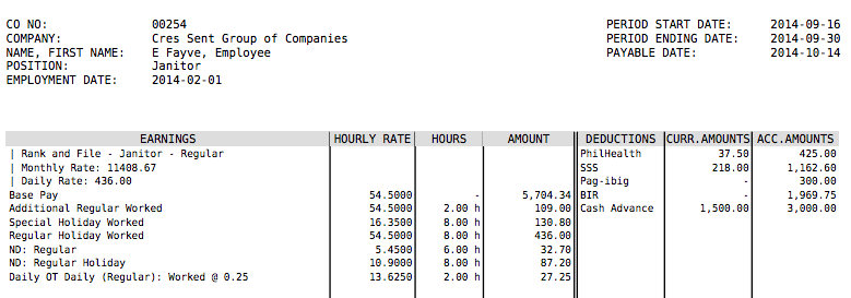 What does PayrollHero’s Payslip look like? PayrollHero Support