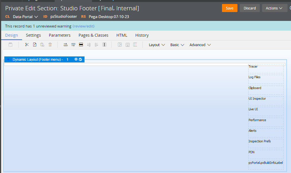 Create keyboard shortcuts to open the pega log window directly