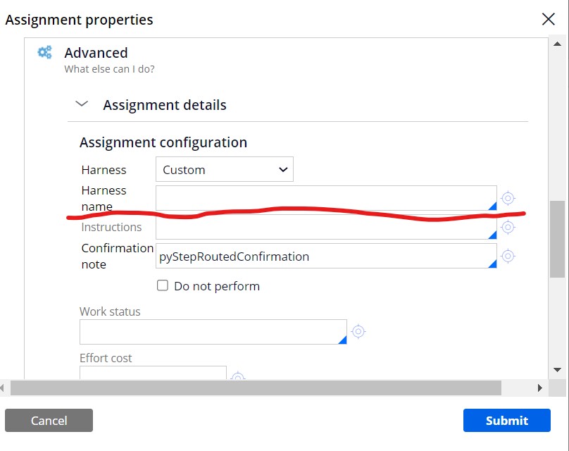 About Harness in Assignment Support Center