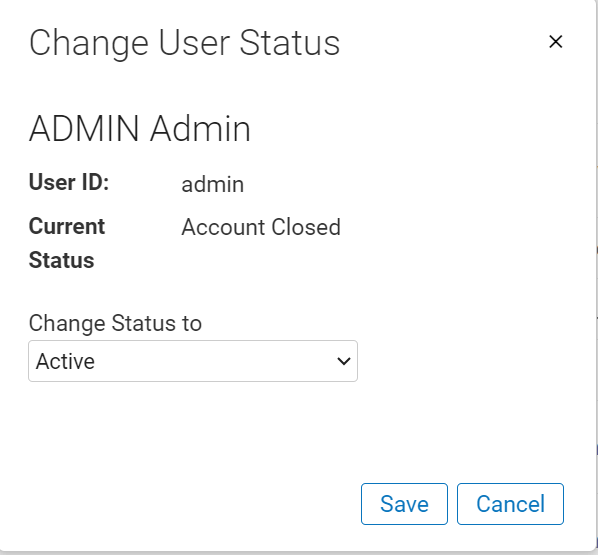 Change a User's Status PeopleFluent