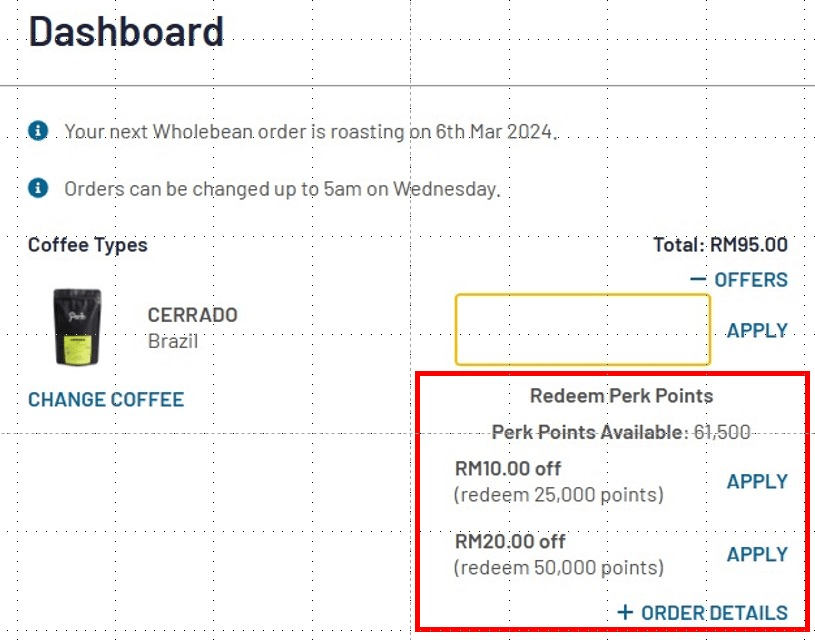 How do I spend Perk Points? Perk Coffee Malaysia