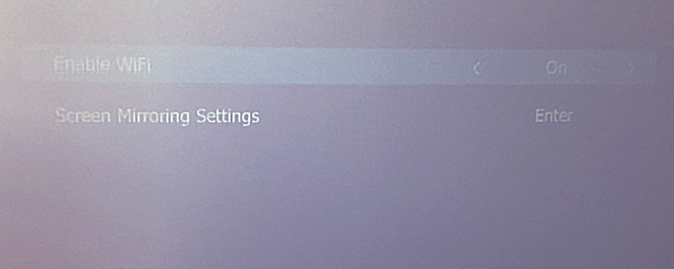 Screen mirroring with iOS device Philips Projection