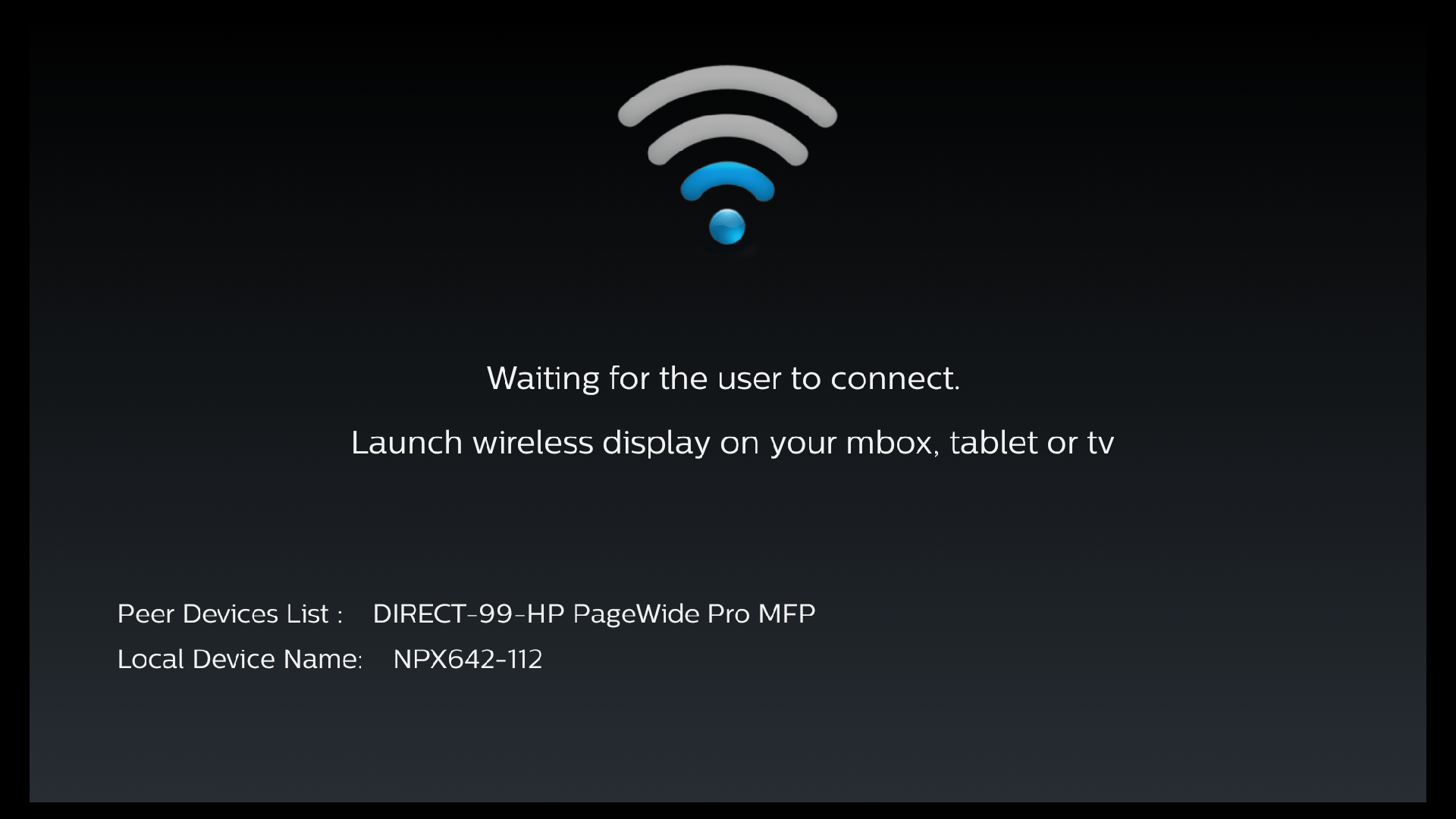 Screen mirroring with Android devices Philips Projection