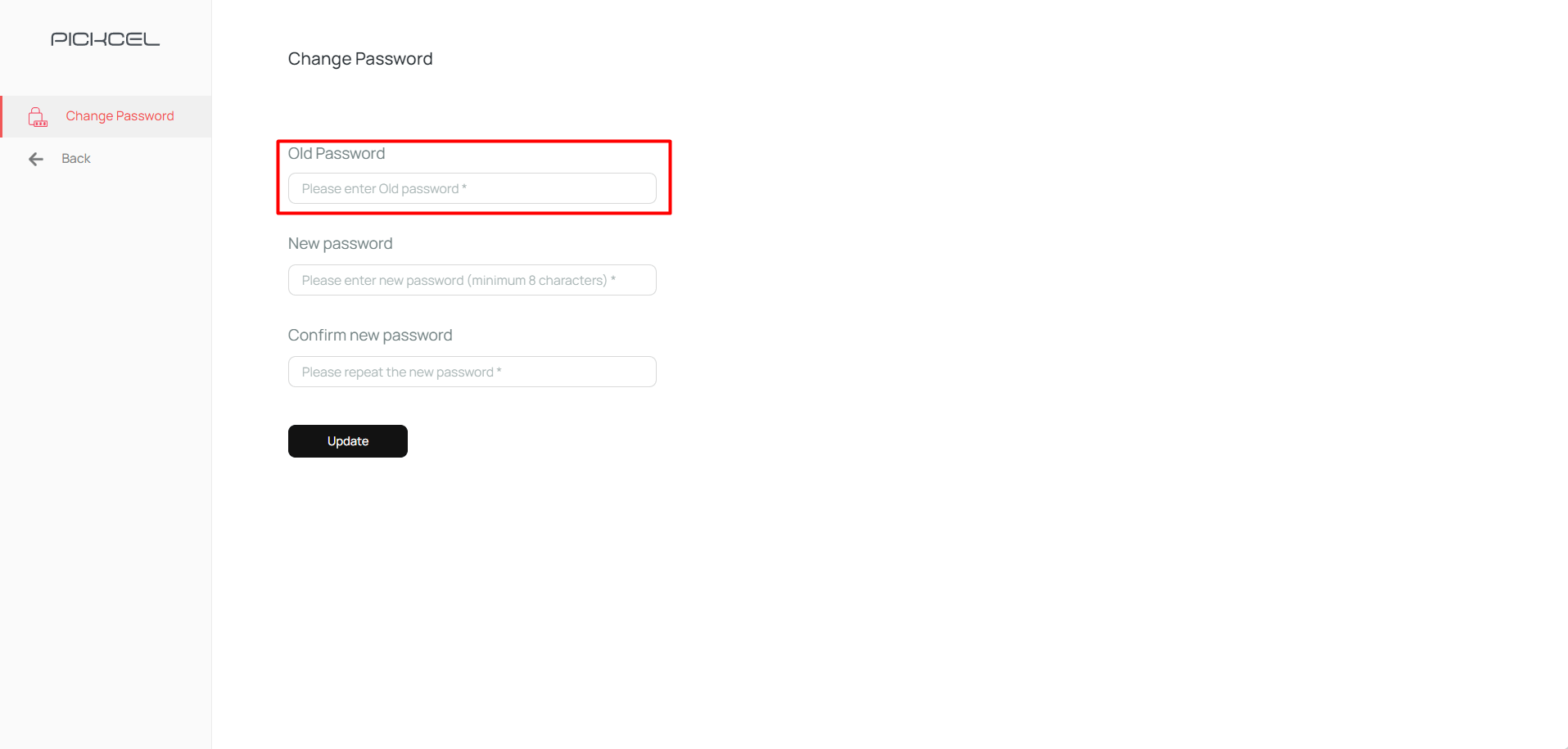 How to Change Password for Old users?