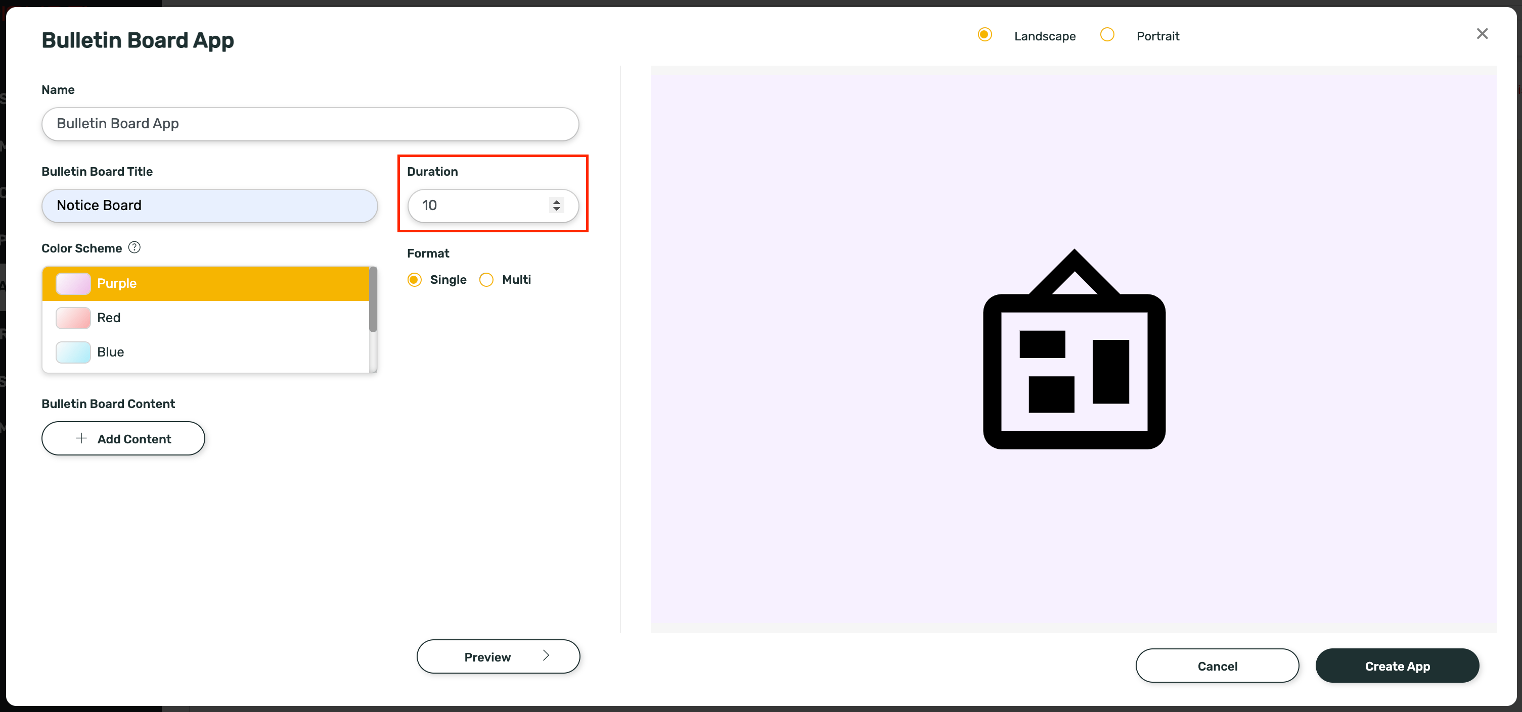 How to add bulletin board from Pickcel Digital Signage App Store?