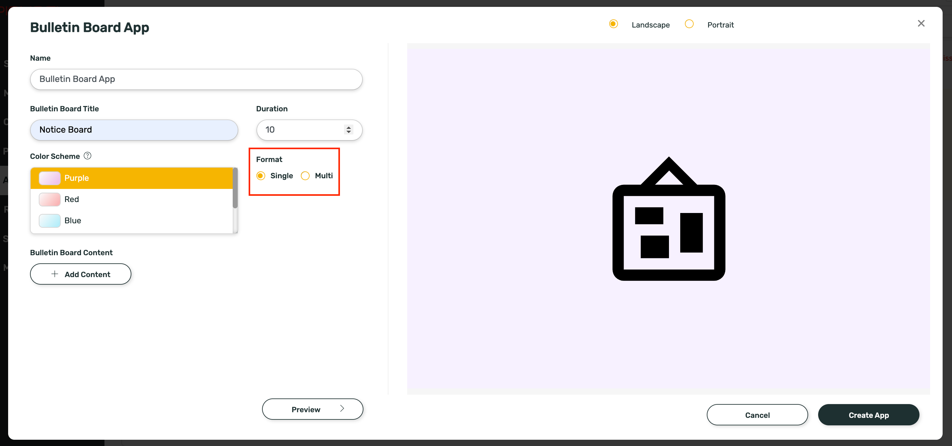 How to add bulletin board from Pickcel Digital Signage App Store?