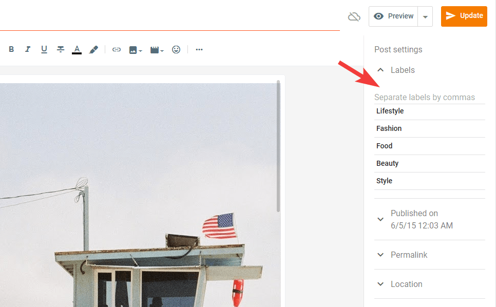 Blogger How to use post labels pipdig Support