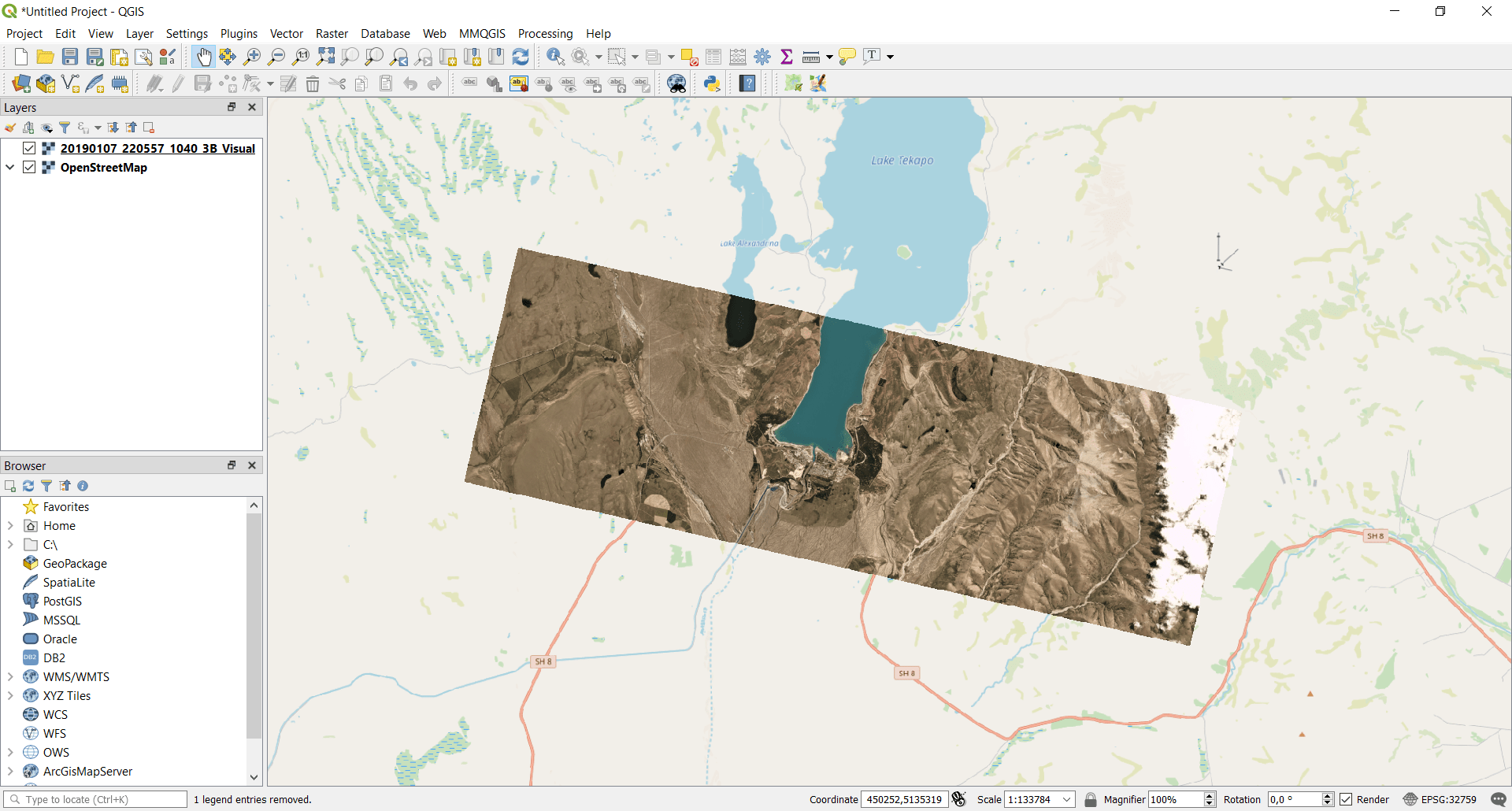 Using GeoTIFFs in QGIS to Support