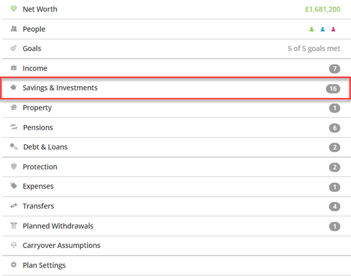Bed & ISA, ISA Wrapping Schedule regular transfers to an ISA from an
