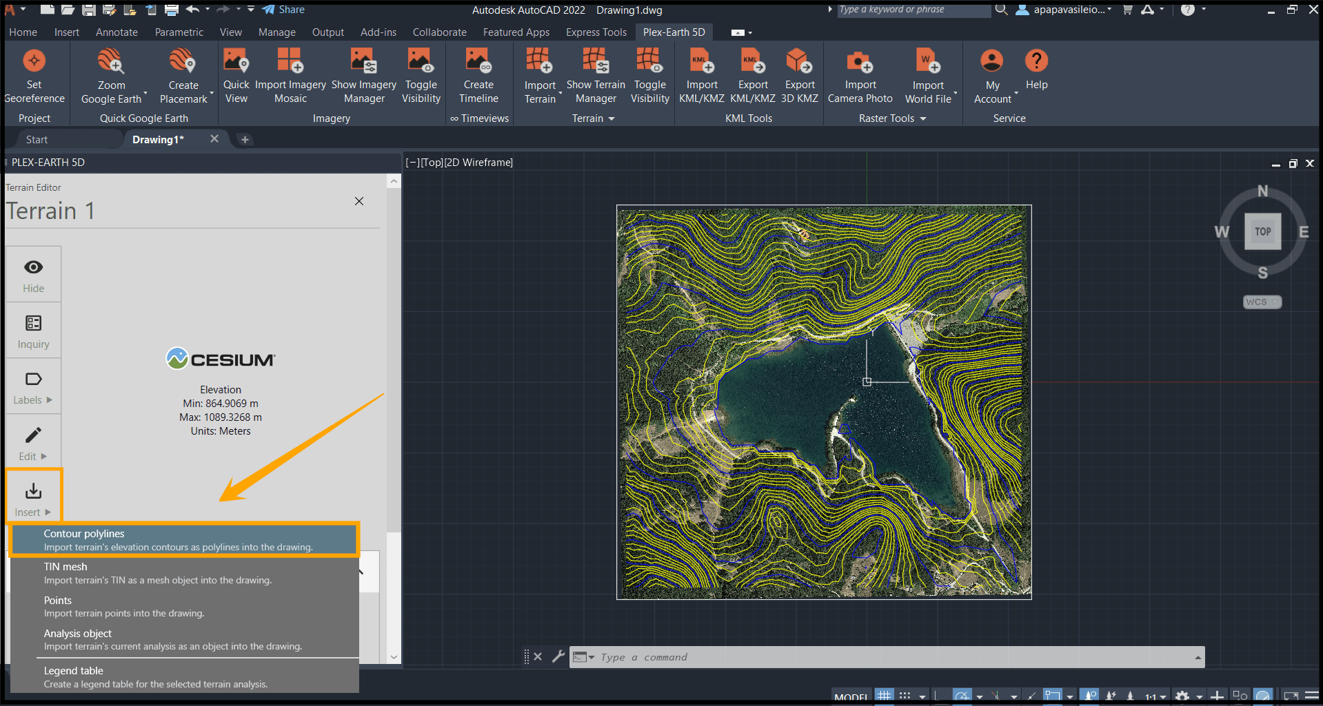 Create 3D Terrain Model in SketchUp using PlexEarth's Image and