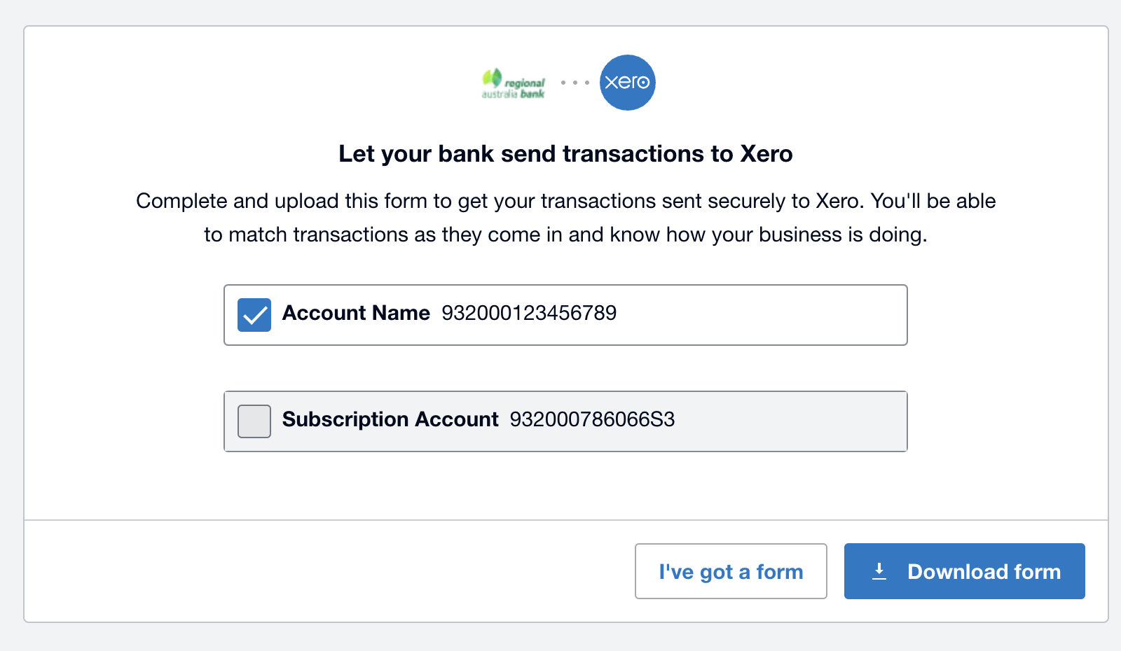 How to Connect Your Thriday Transaction Account to Xero & MYOB Bank