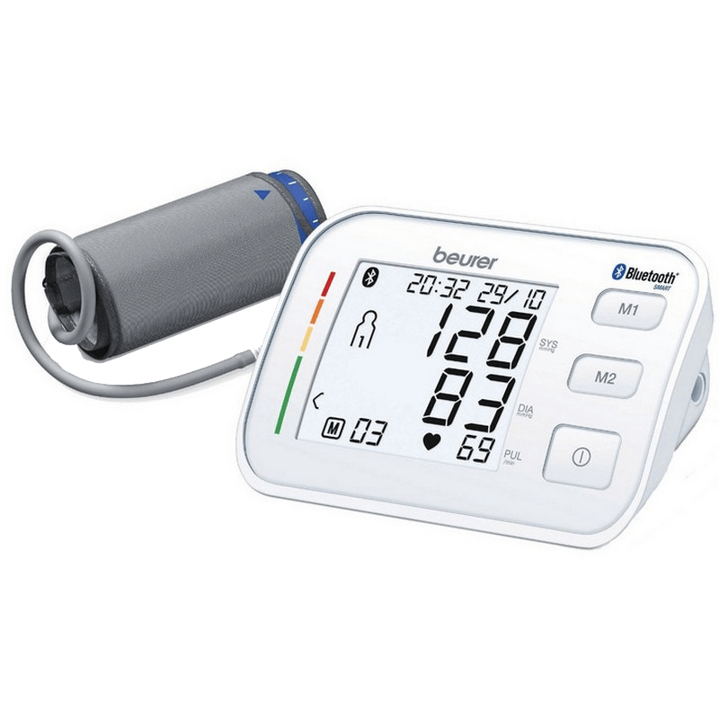 Getting Started Beurer Blood Pressure Monitor (BM 57) Support PLUX Biosignals official