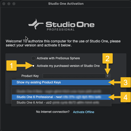Studio One 6 Program still showing up as Prime or Artist after