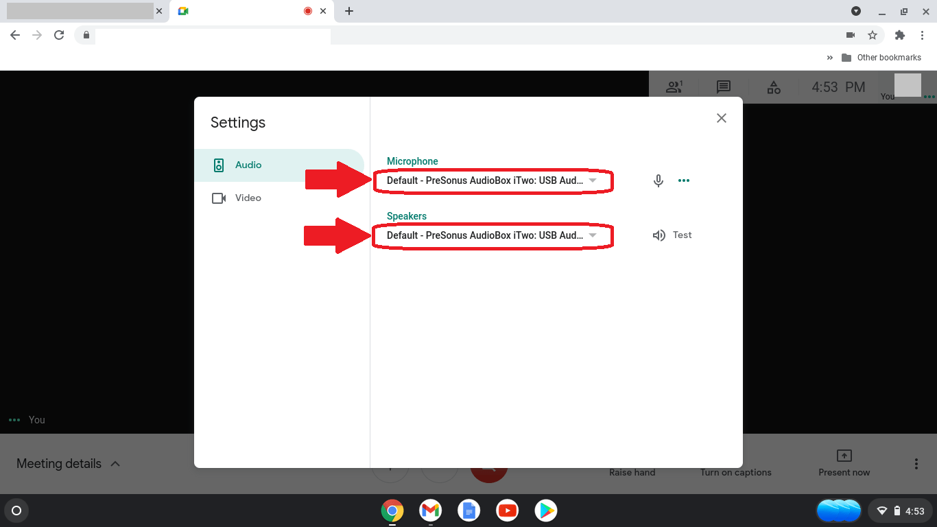 Google ChromeBook with PreSonus USB Audio Interfaces Knowledge Base