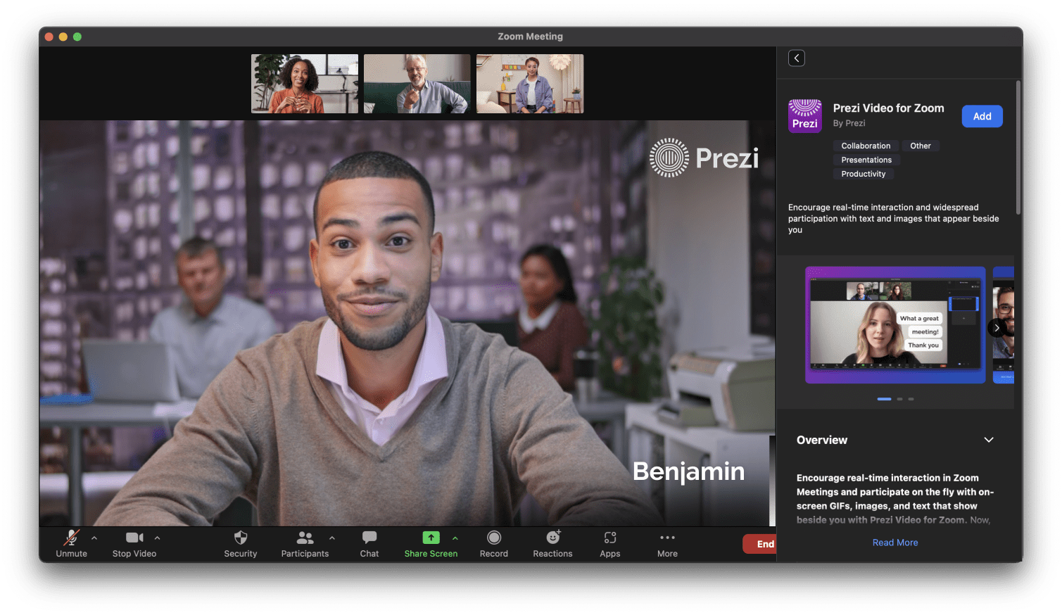 Using Prezi Video for Zoom Prezi Support Center
