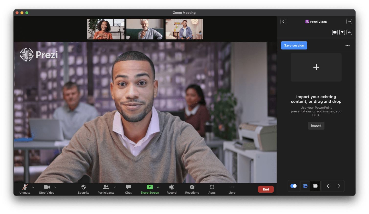 Introducing the new Prezi Video for Zoom Apps What’s changed? Prezi