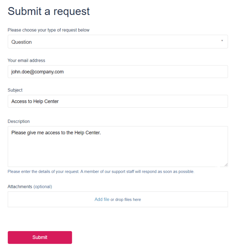 How to access the Private Help Desk Proceedix