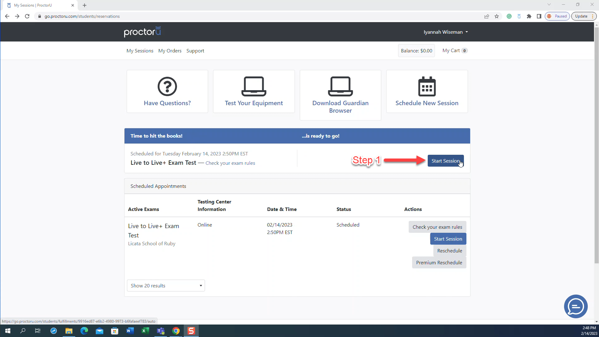 How to Download the Guardian Browser from your Test Taker Account