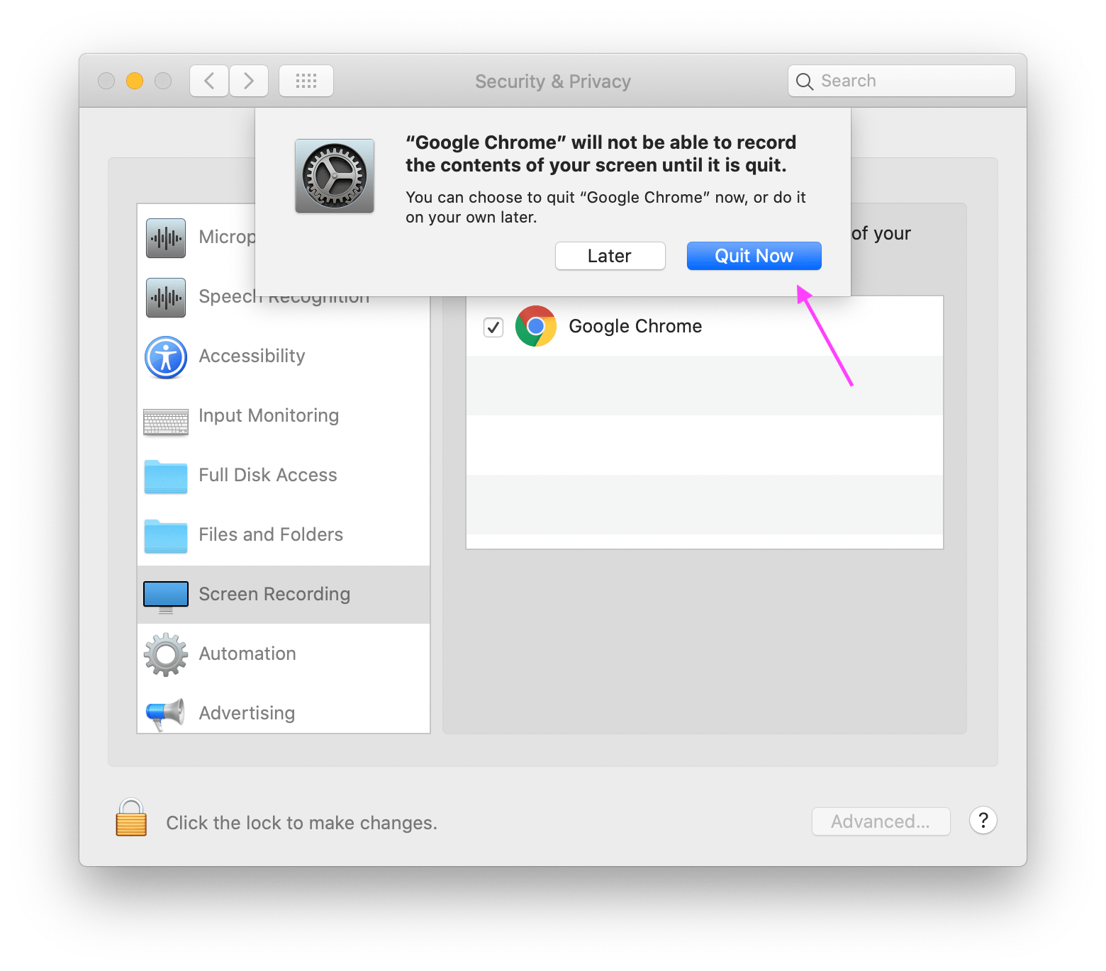 MAC Setting Adjustments – ProctorU