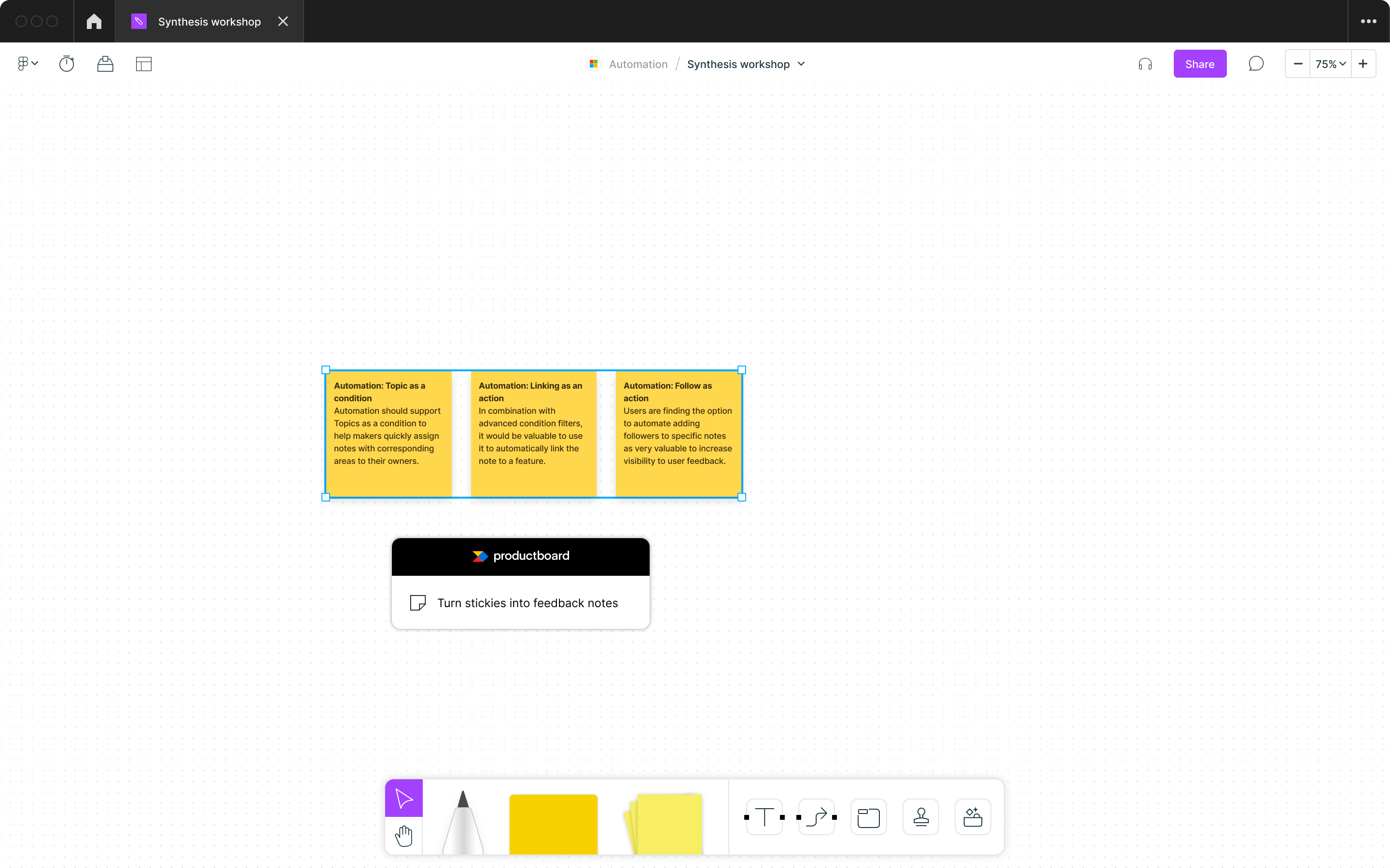 Productboard and FigJam integration Productboard Support