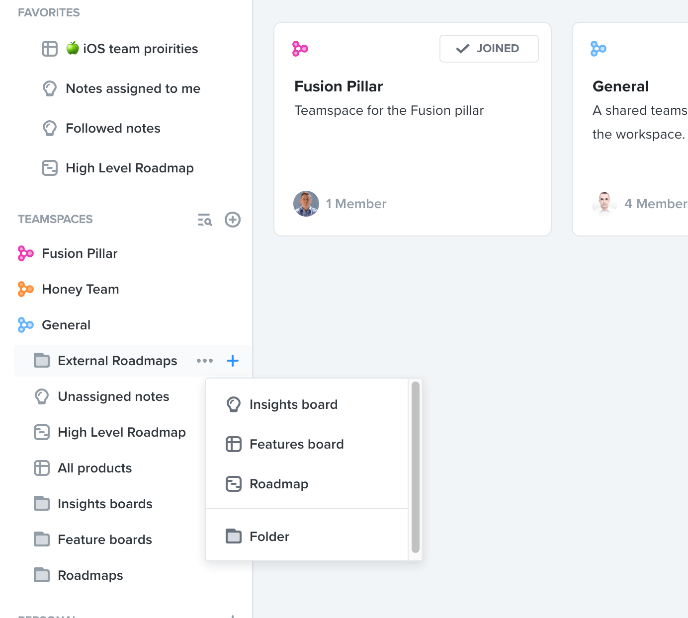 Getting started with Productboard teamspaces Productboard Support