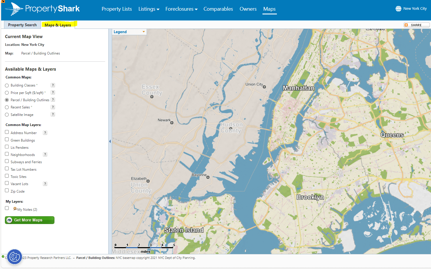 Find Properties Using the Maps Tool PropertyShark Help Center