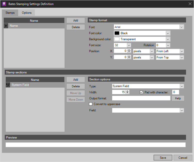 Workflow Bates Stamping PSIGEN Support Portal