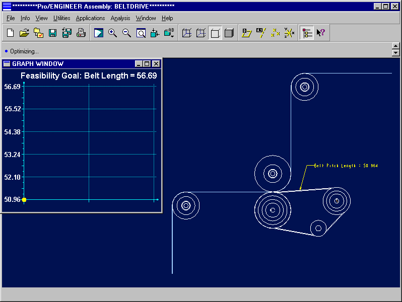 PTC Behavioral Modeling Examples Belt Drive Design