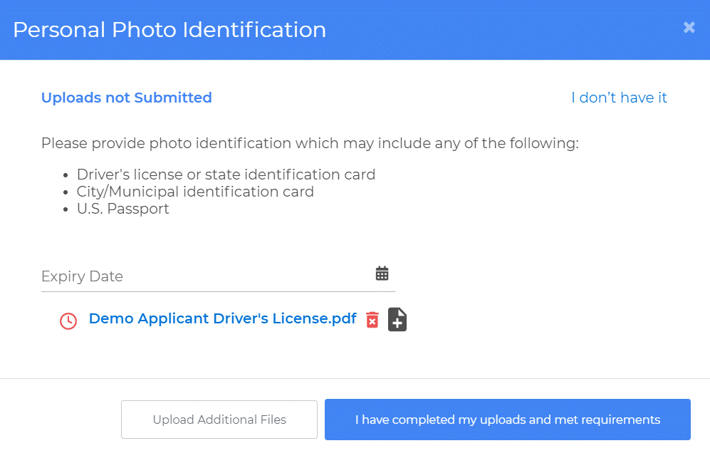 Required Document Settings Expiration Public House Support