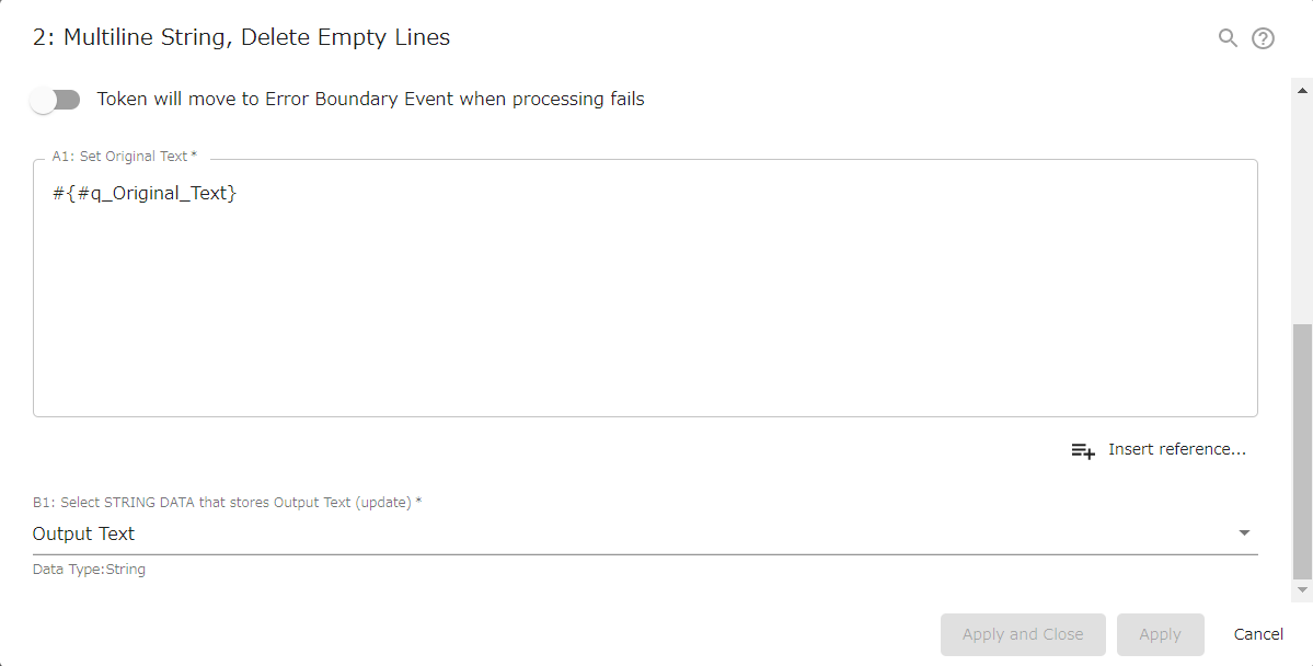 multilinestringdeleteemptylines2021configen Questetra Support