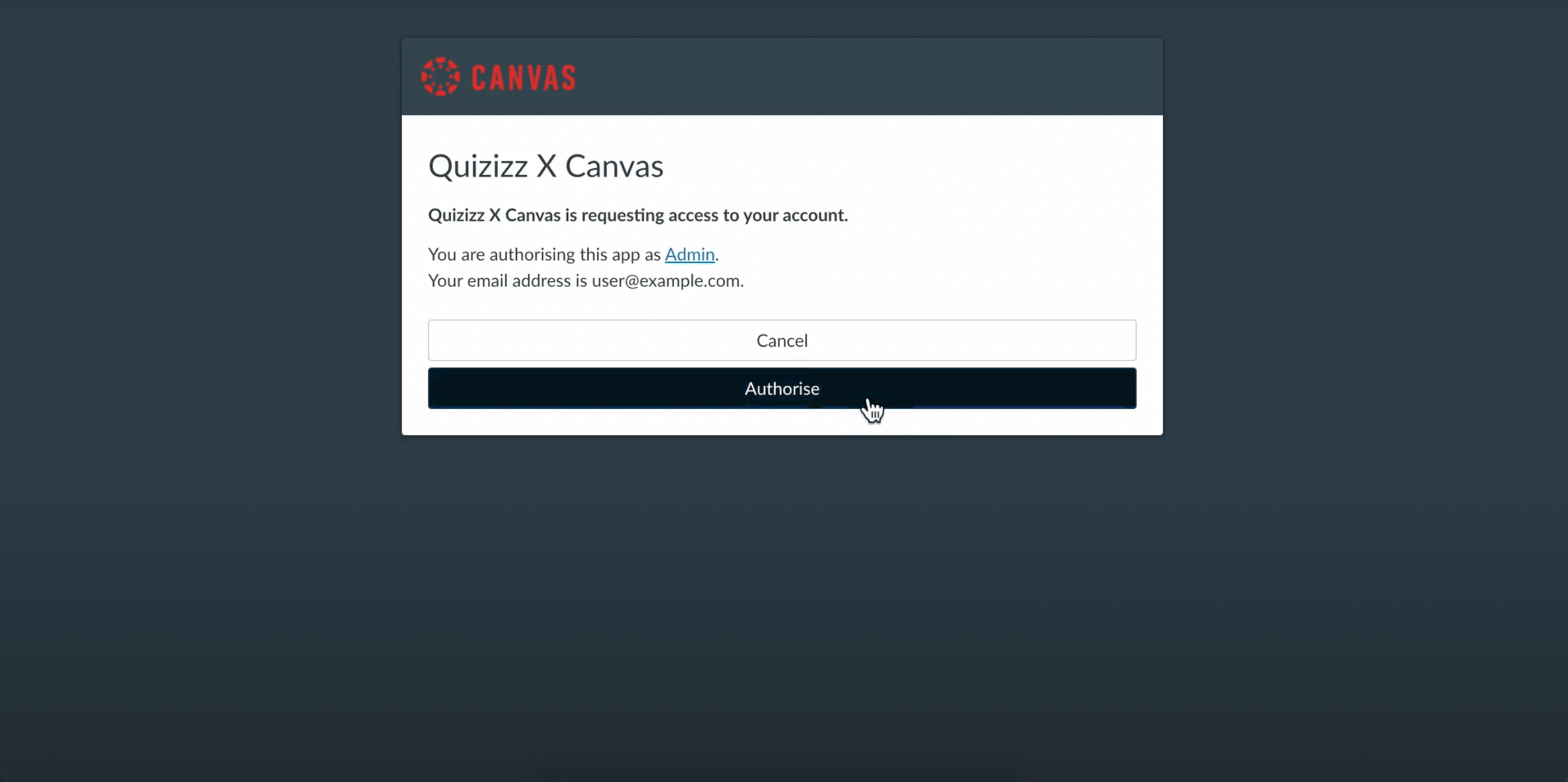 Quizizz x Canvas Integration Bulk Roster Teachers as an IT