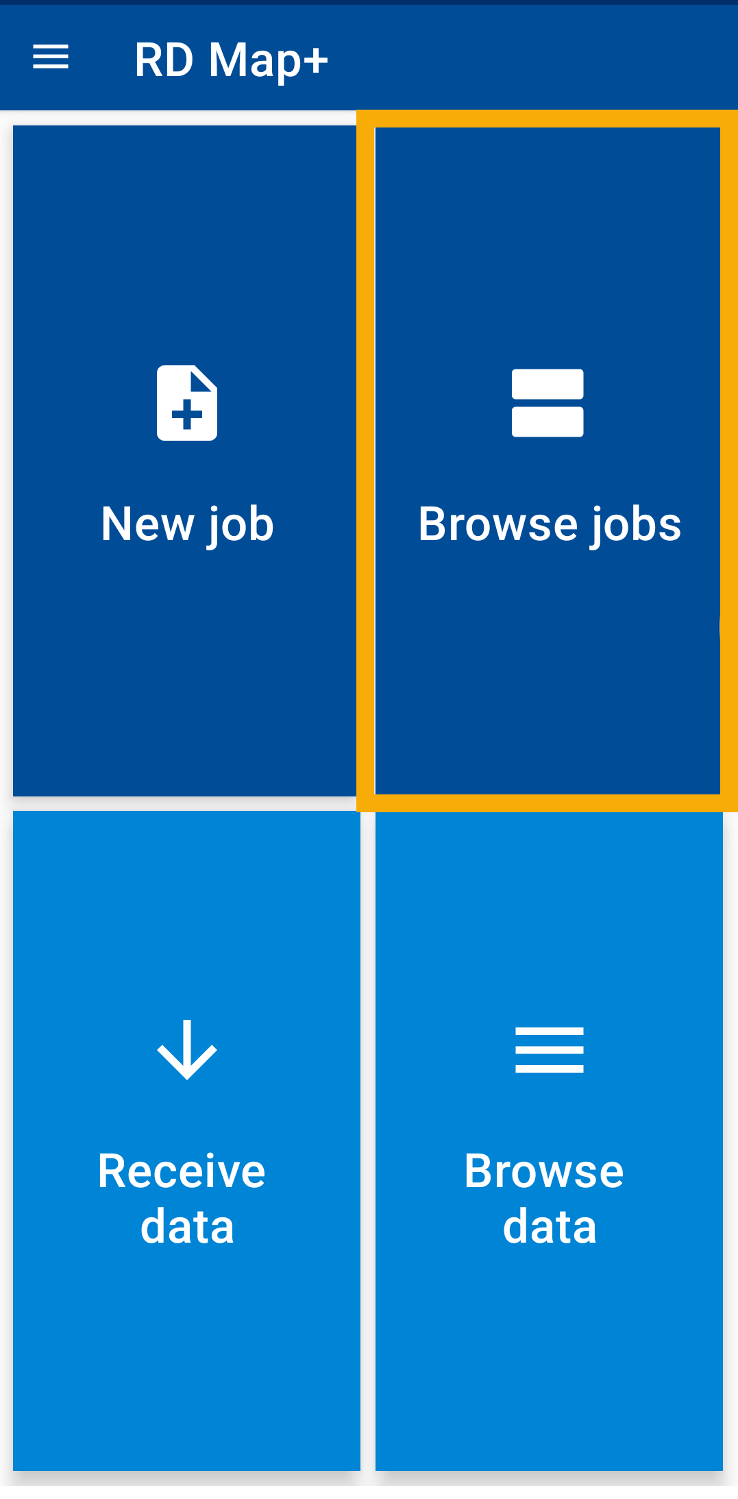 Managing Jobs Radiodetection Support