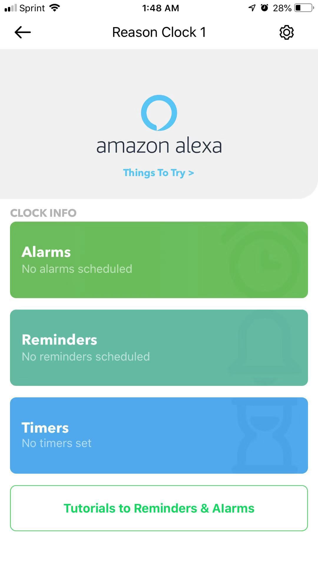 Use Alarms with Alexa Reason