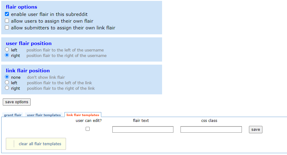 Post Flair Reddit Help