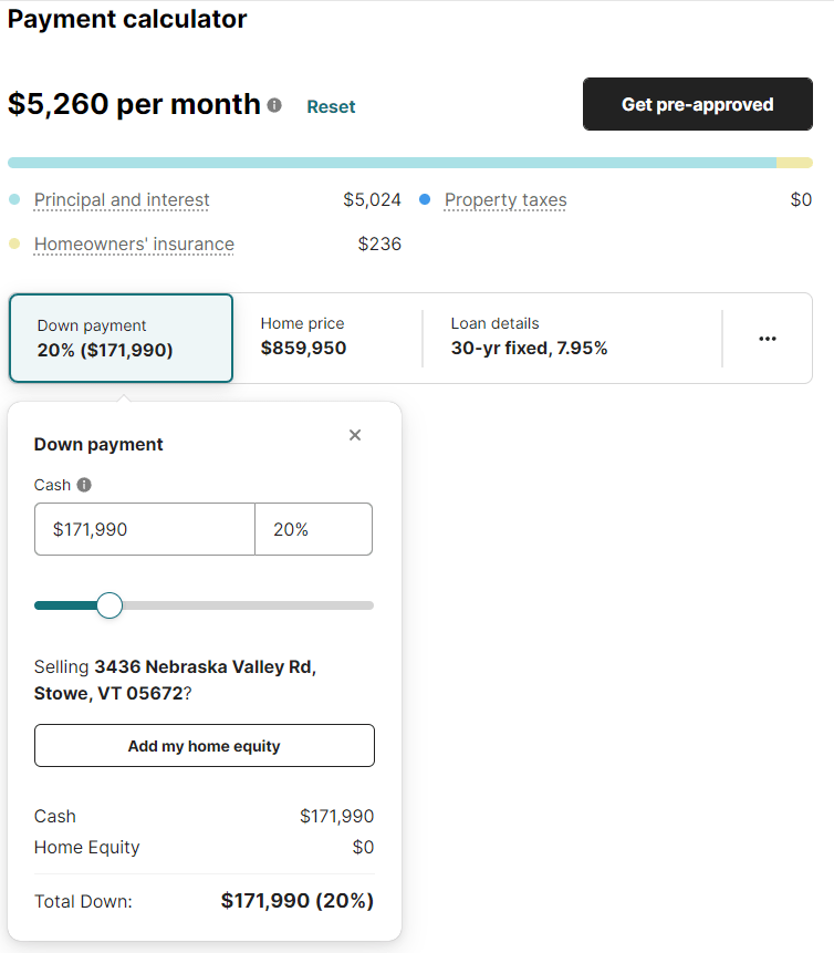 Payment Calculator Redfin Customer Service