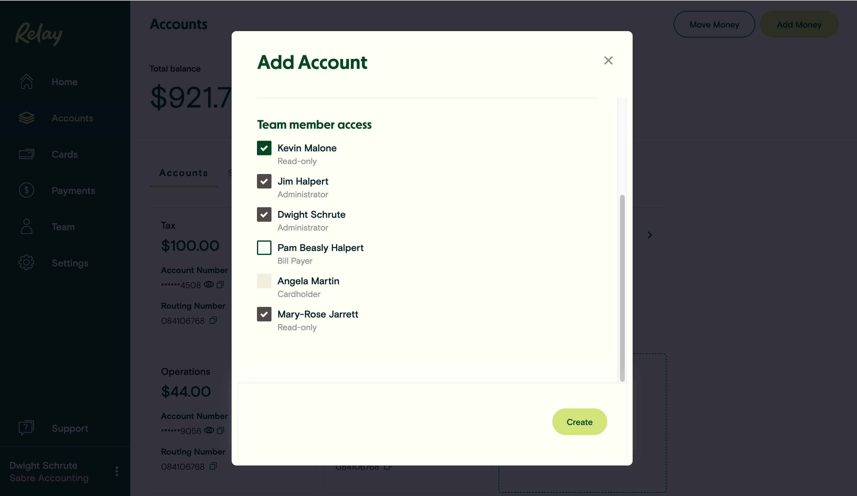 Adding and Editing Checking Accounts Relay Financial