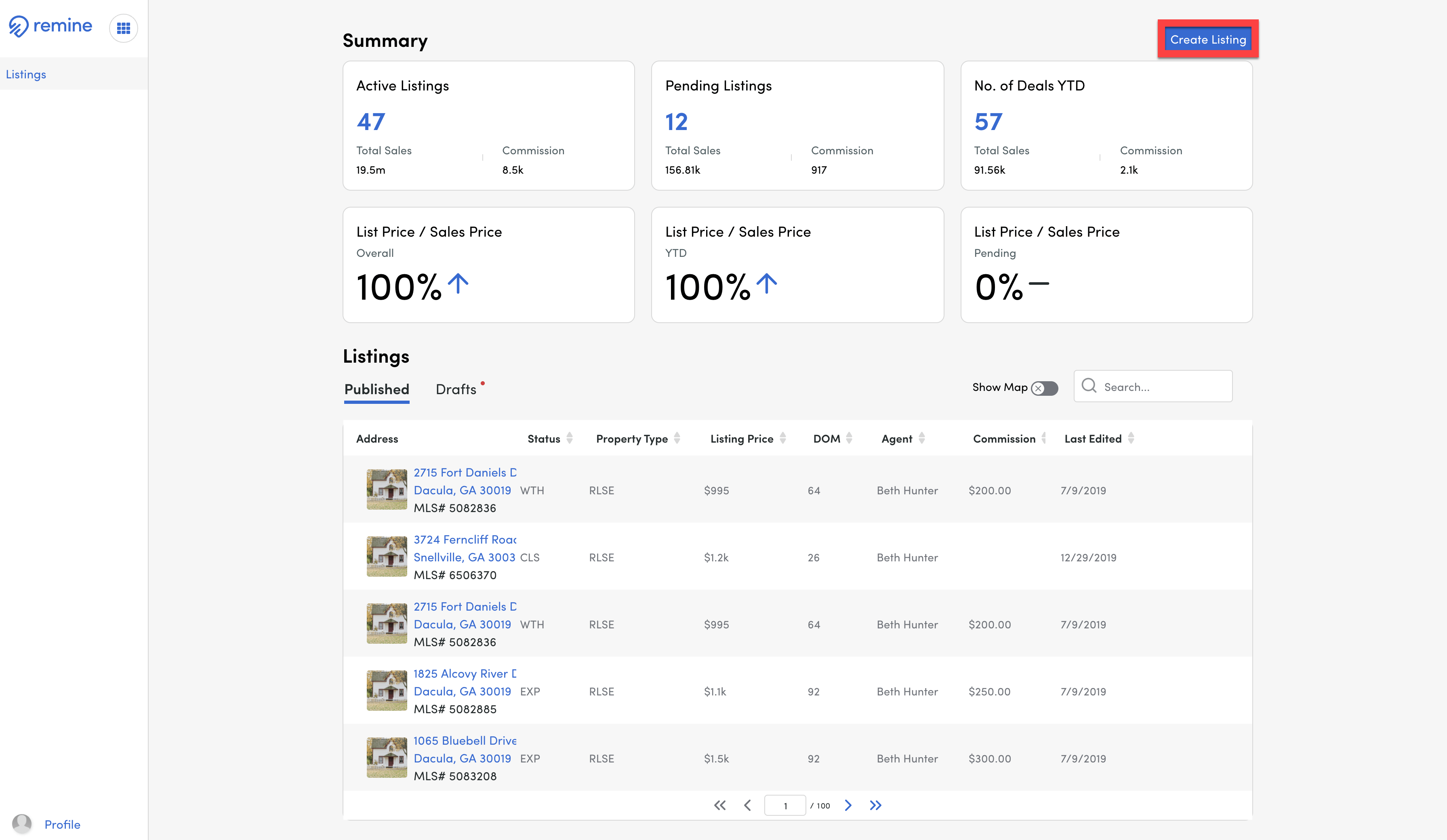 How Do I Create a Listing in Remine Add/Edit? Remine Support Center