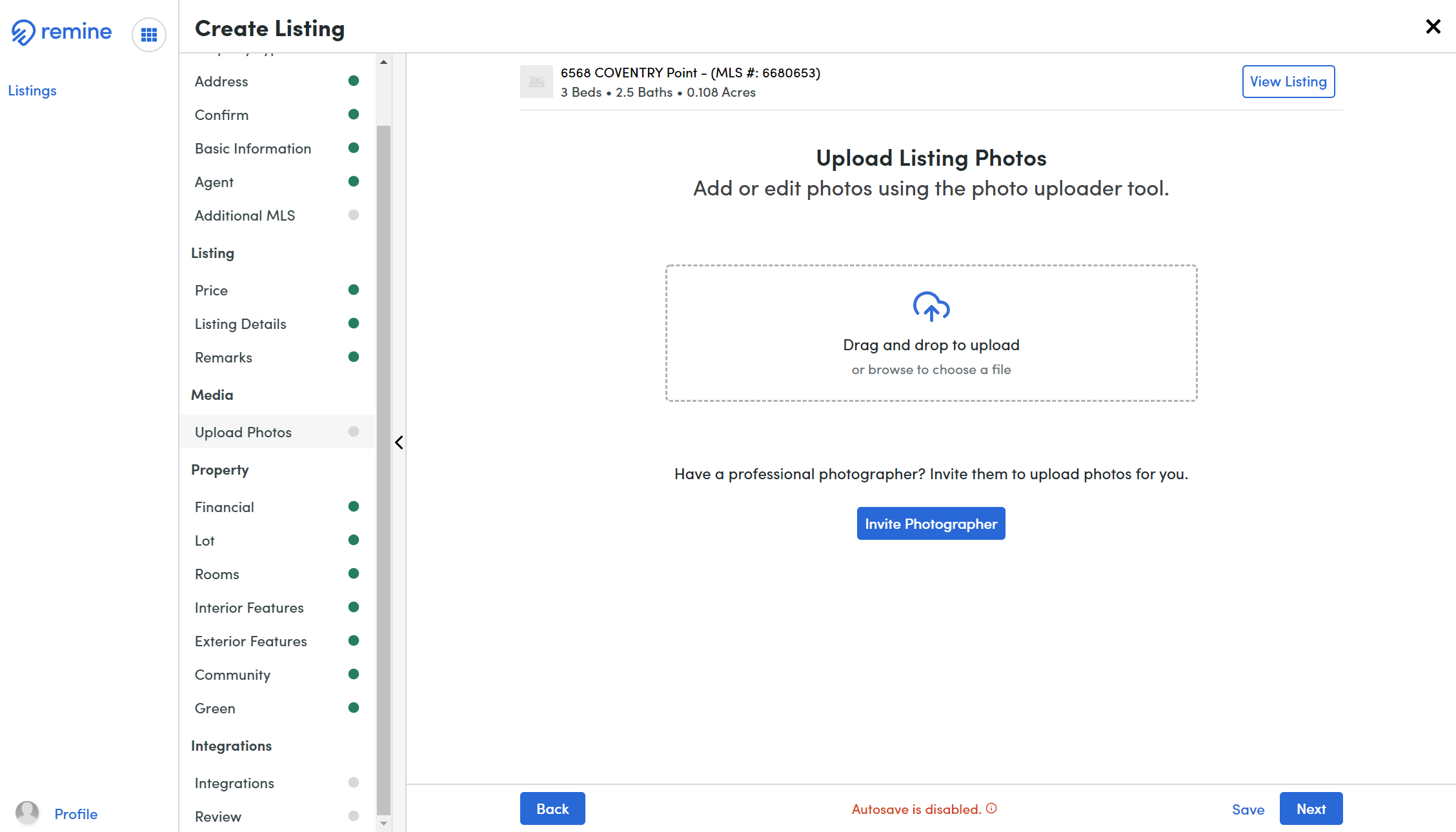 How Do I Create a Listing in Remine Add/Edit? Remine Support Center