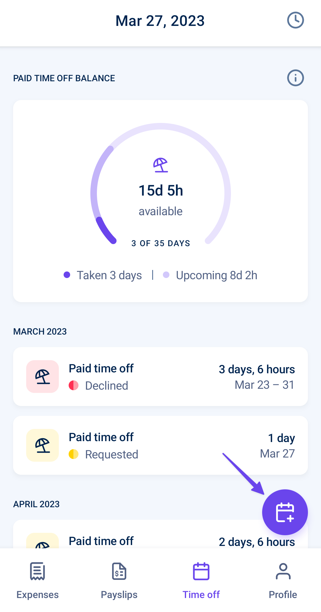 How to request time off on your mobile app Remote