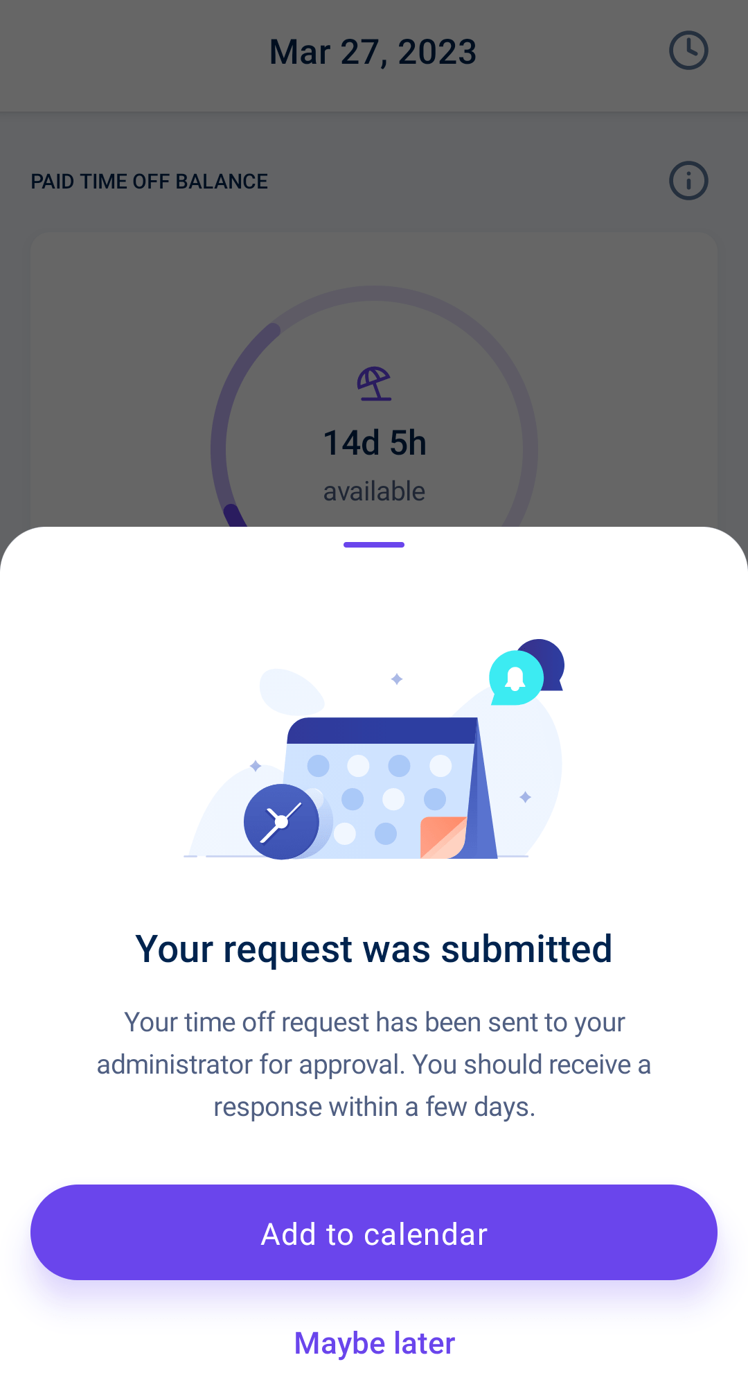 How to request time off on your mobile app Remote