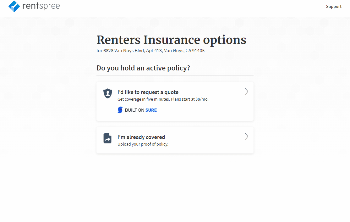 A Guide to Signing Up or Uploading Proof of Renters Insurance