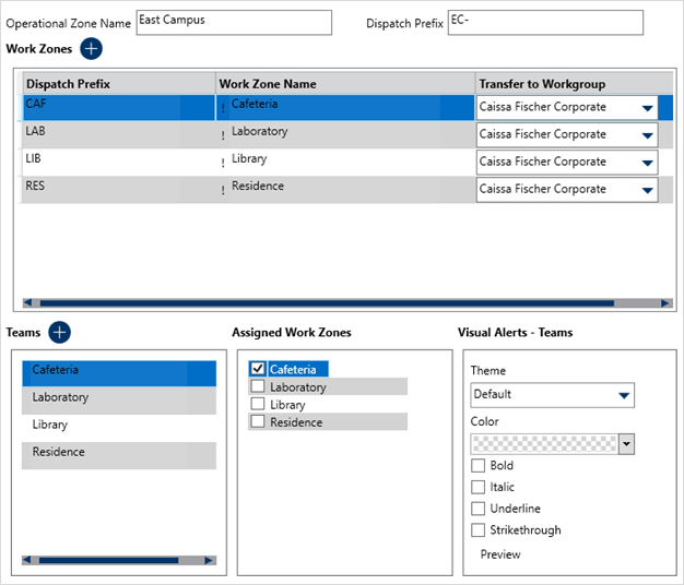 Dispatch What Are Zones & Teams? Resolver Support